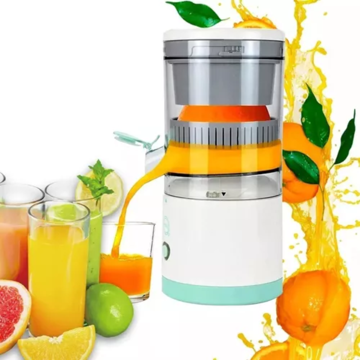 JUICE FAST Exprimidor de Naranjas Eléctrico Ultra Rápido