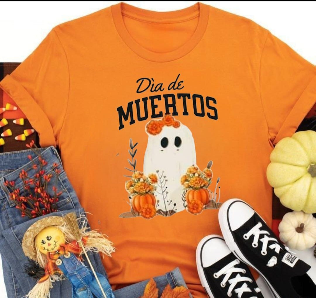 PLAYERA HALLOWEEN "EDICIÓN CEMPASÚCHIL