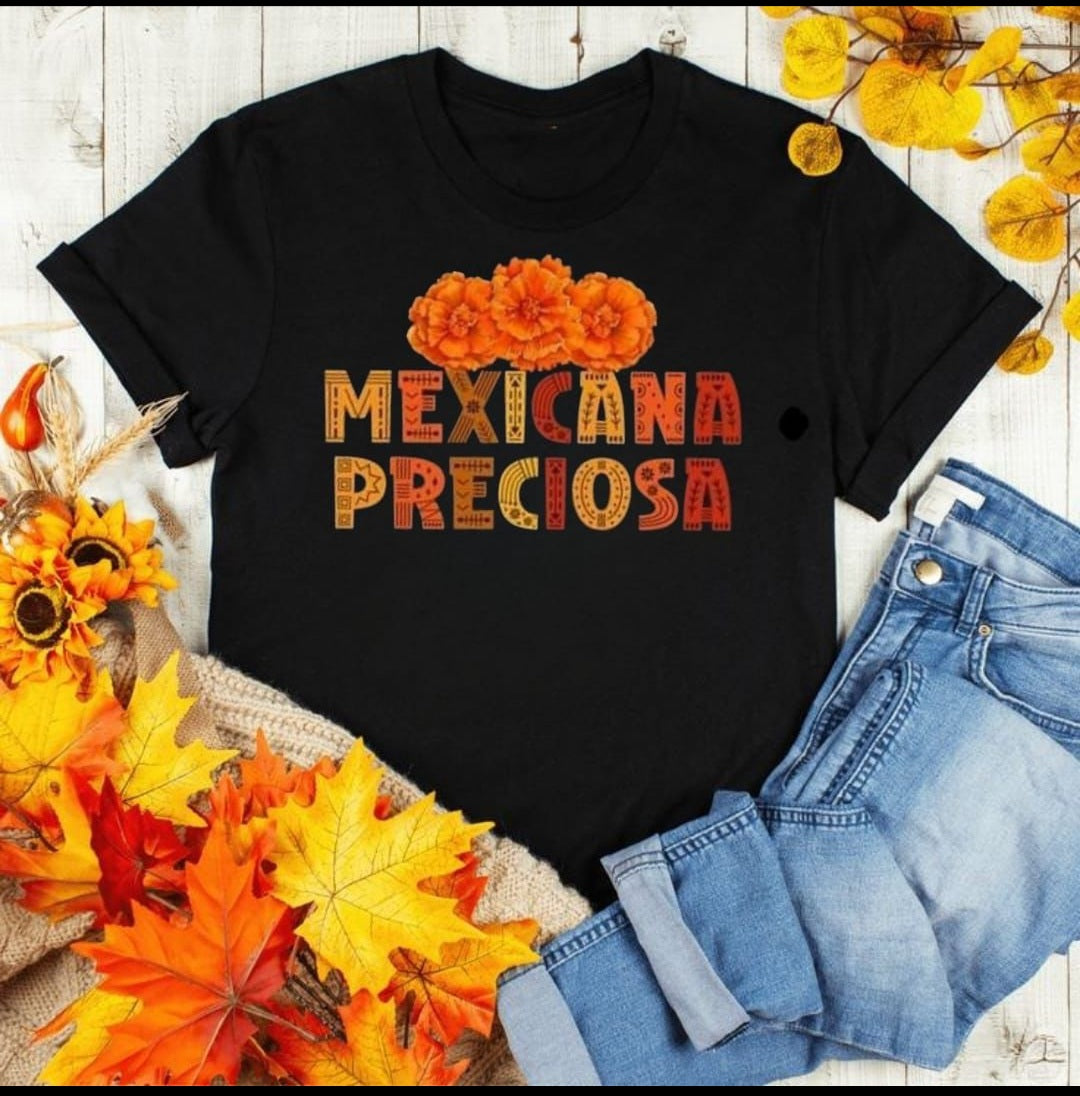 PLAYERA HALLOWEEN "EDICIÓN CEMPASÚCHIL