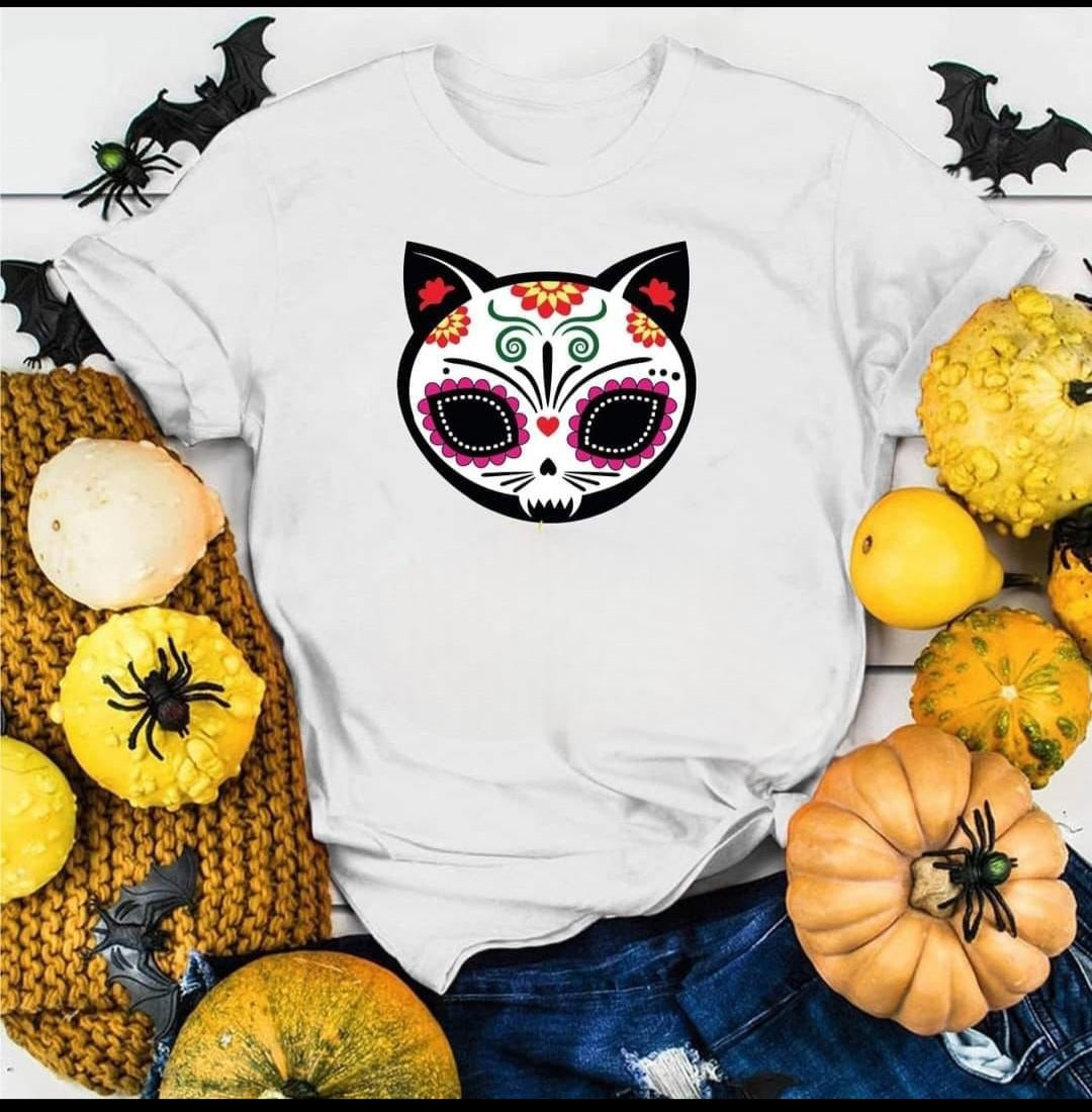 PLAYERA HALLOWEEN "EDICIÓN CEMPASÚCHIL