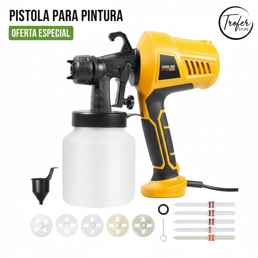 ✨PISTOLA ELÉCTRICA DE PINTURA✨