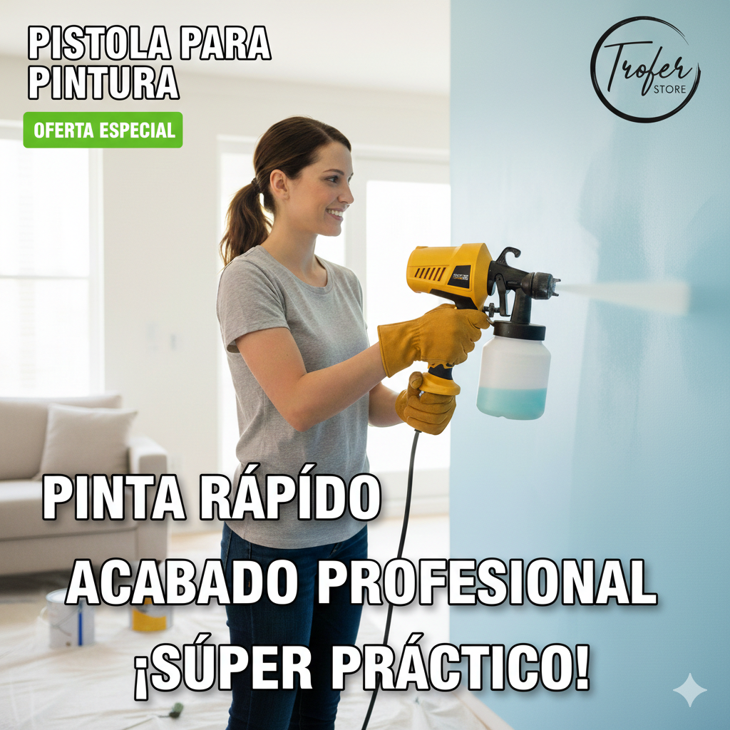 ✨PISTOLA ELÉCTRICA DE PINTURA✨