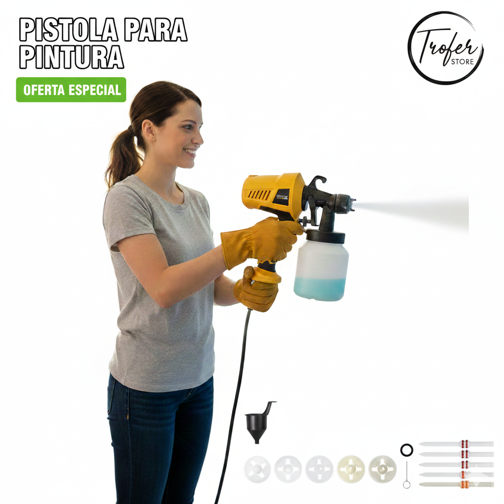 ✨PISTOLA ELÉCTRICA DE PINTURA✨