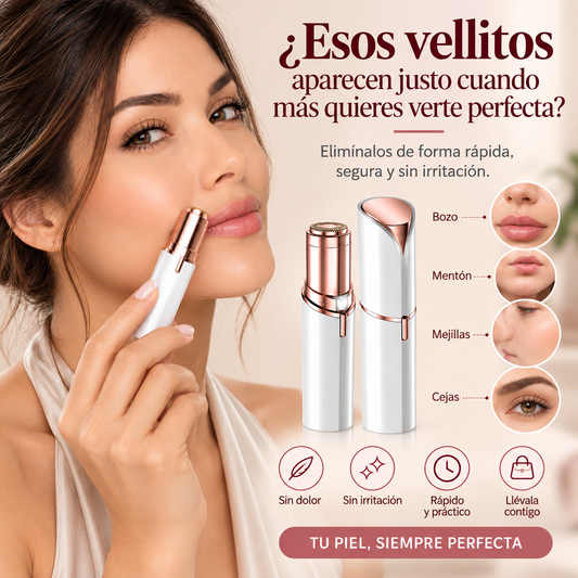 Depiladora Electrica Cejas Y Bello Facial