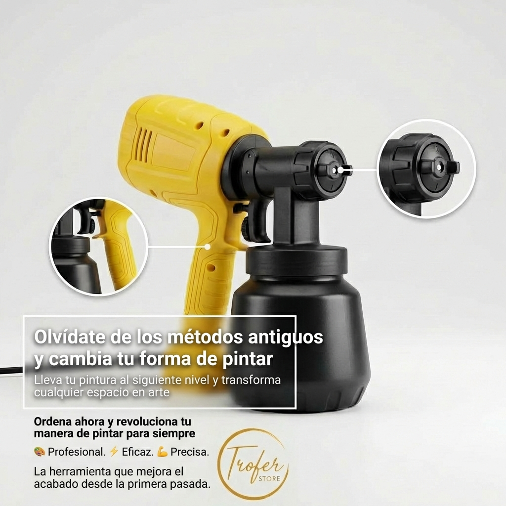 ✨PISTOLA ELÉCTRICA DE PINTURA✨