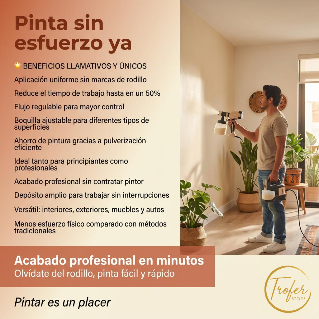 ✨PISTOLA ELÉCTRICA DE PINTURA✨