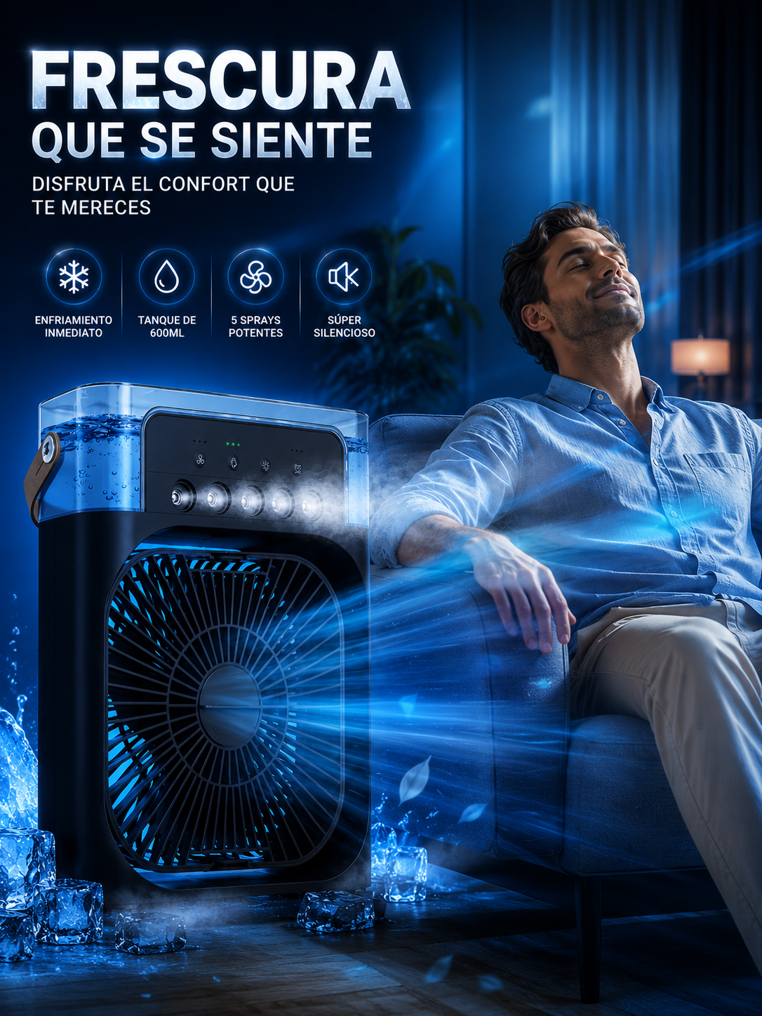 Ventilador Aire Acondicionado