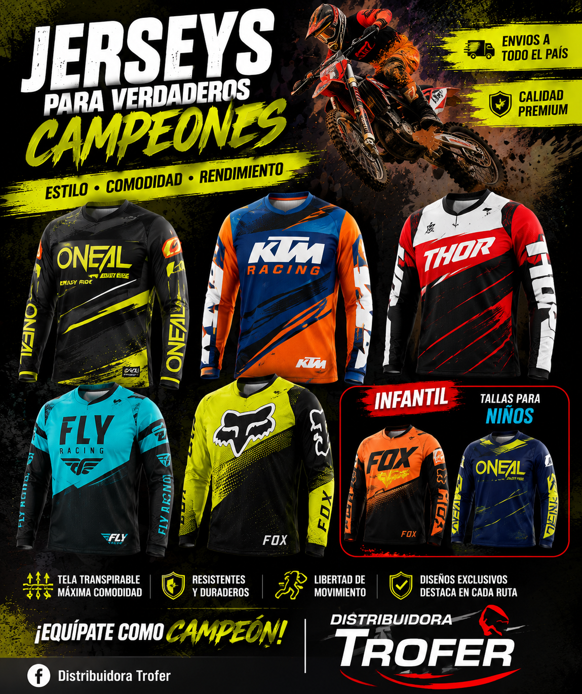 JERSEY DEPORTIVO FOX