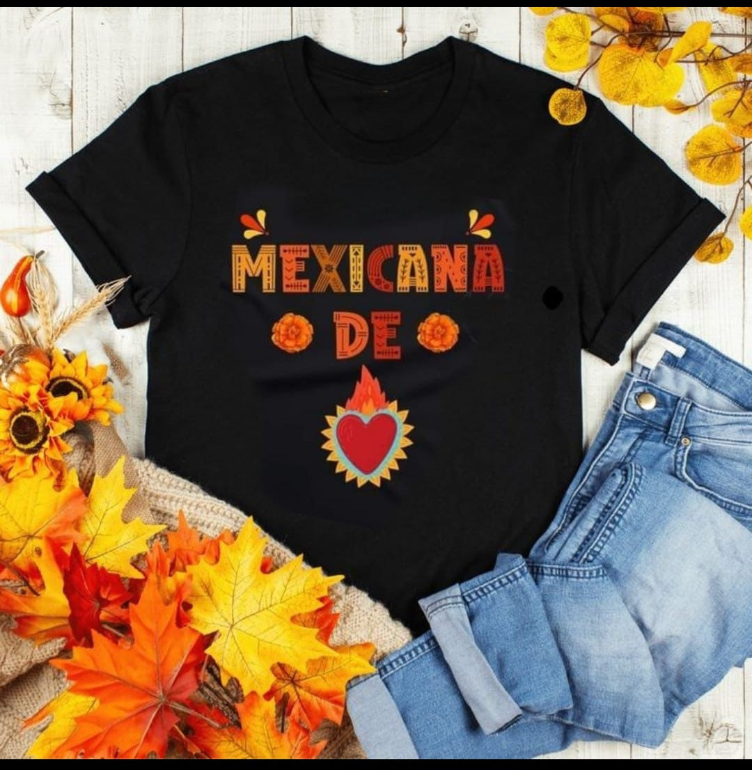 PLAYERA HALLOWEEN "EDICIÓN CEMPASÚCHIL