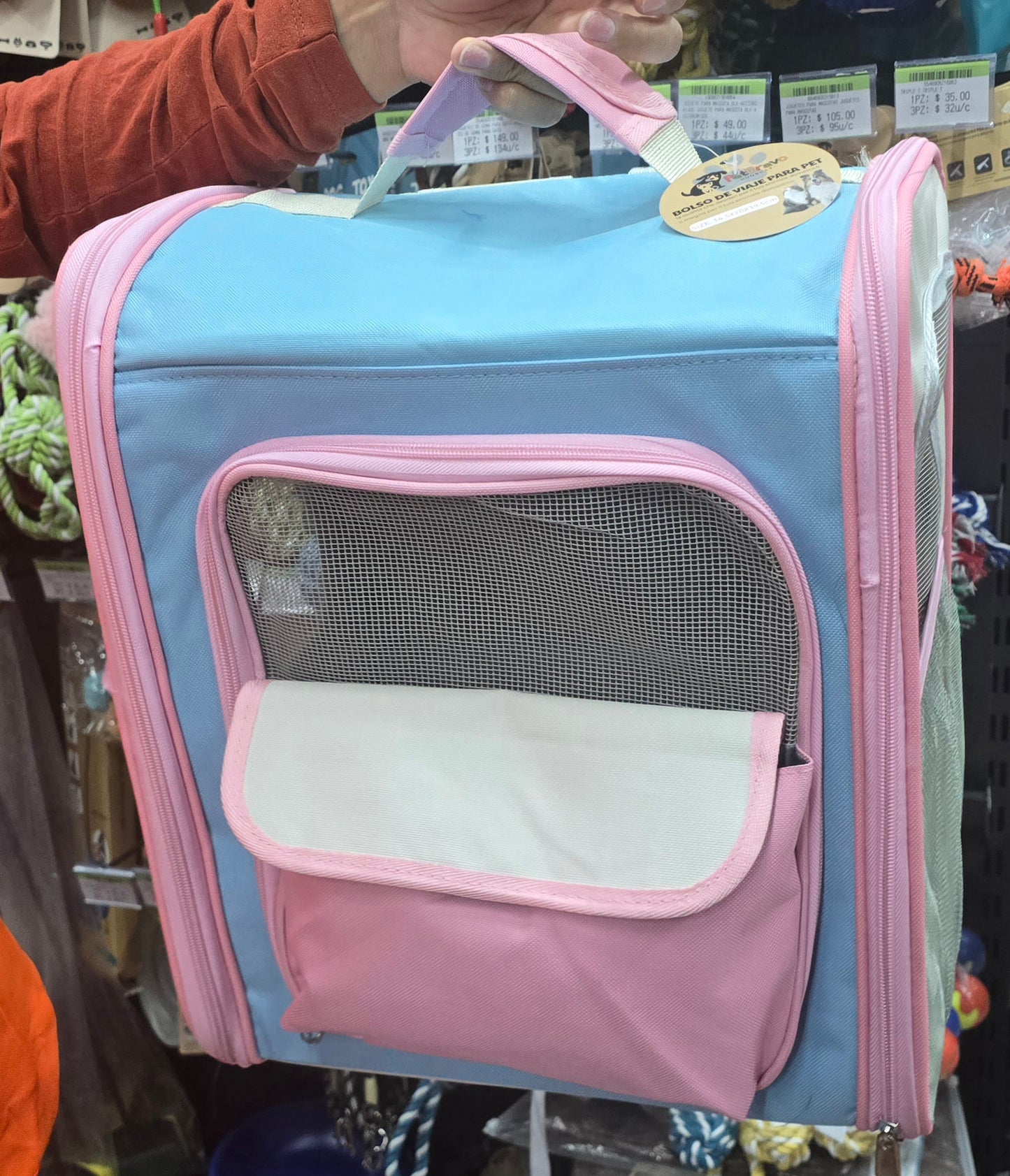 MOCHILA Transportadora de Mascotas