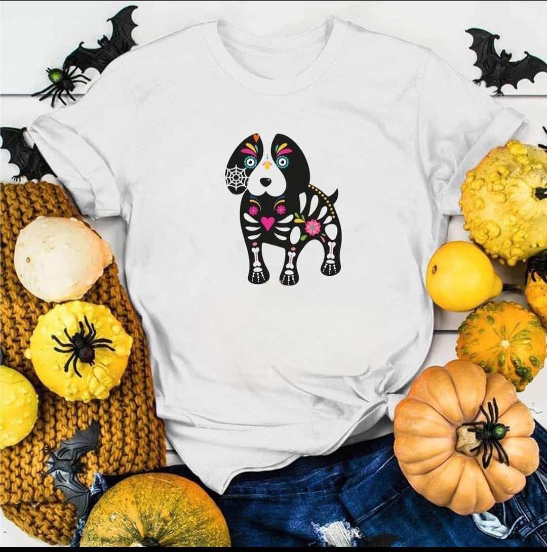 PLAYERA HALLOWEEN "EDICIÓN CEMPASÚCHIL